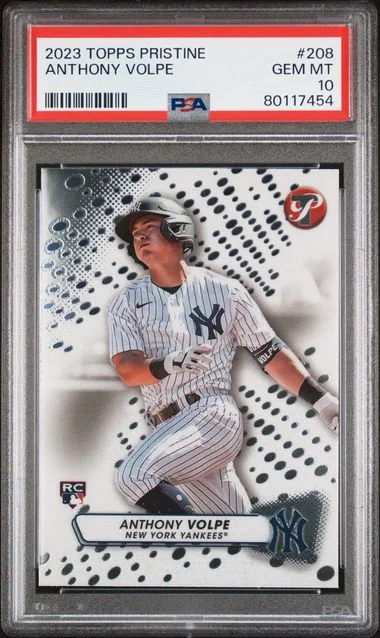 2023 Topps Anthony Volpe Pristine #208 card image