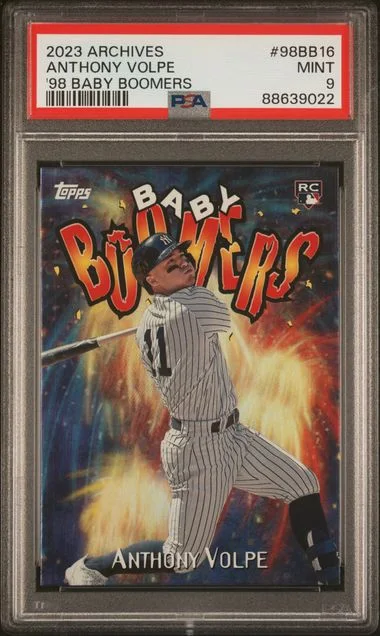 2023 Topps Archives Anthony Volpe 1998 Baby Boomers #98BB16 card image