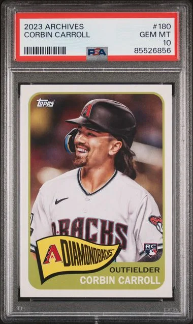 2023 Topps Archives Corbin Carroll #180 card image