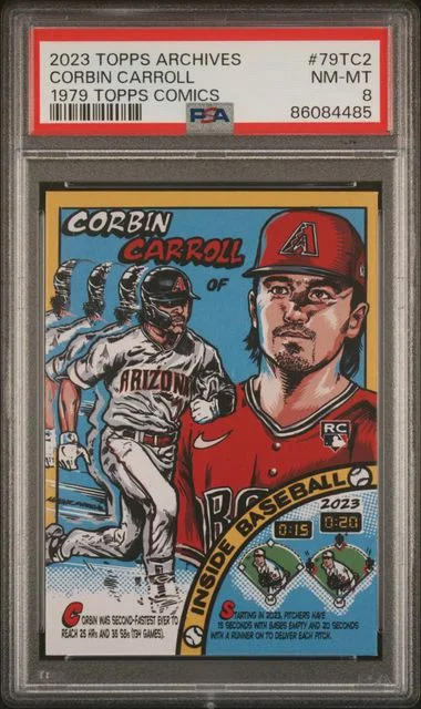 2023 Topps Archives Corbin Carroll 1979 Topps Comics #79TC2 card image