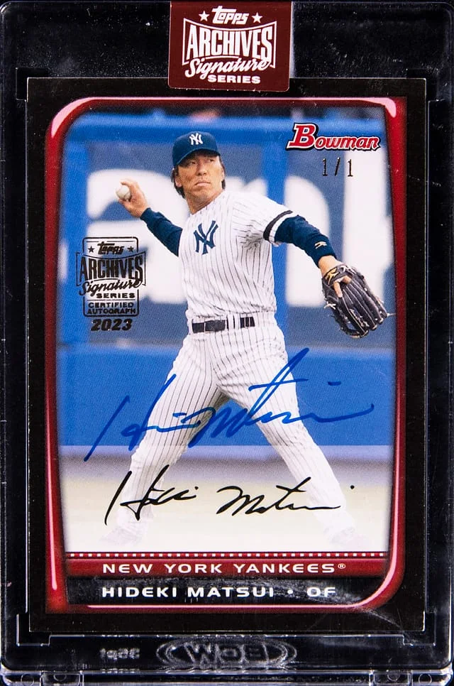 2023 Topps Archives Signature Series Hideki Matsui #42 card image