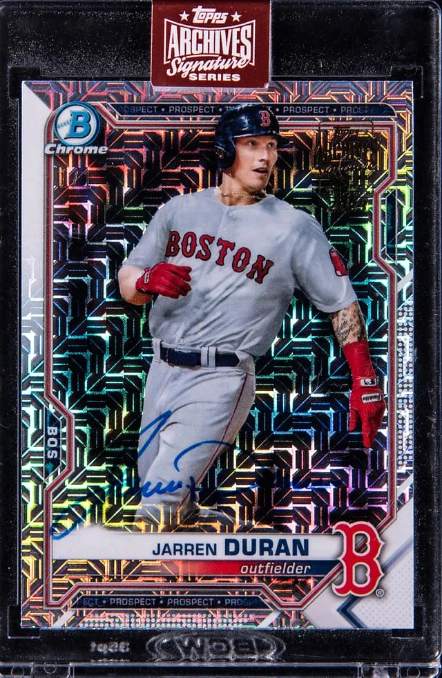 2023 Topps Archives Signature Series Jarren Duran #BCP170 card image