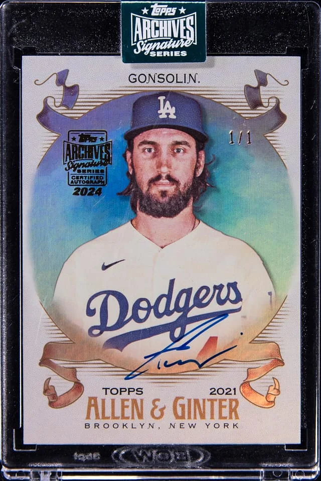 2023 Topps Archives Signature Series Tyler Gonsolin Allen & Ginter #292 card image