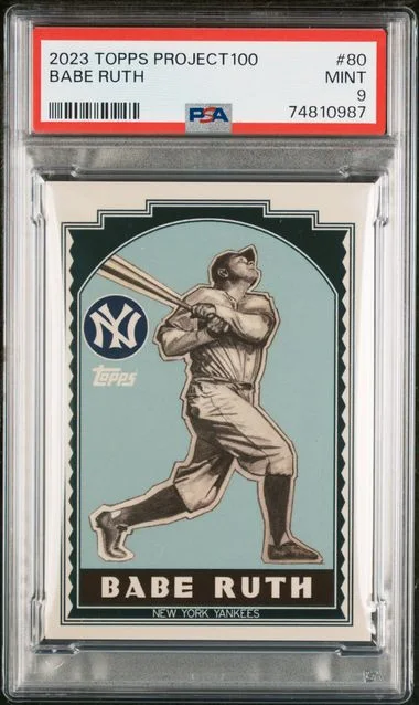 2023 Topps Babe Ruth Project100 #80 card image