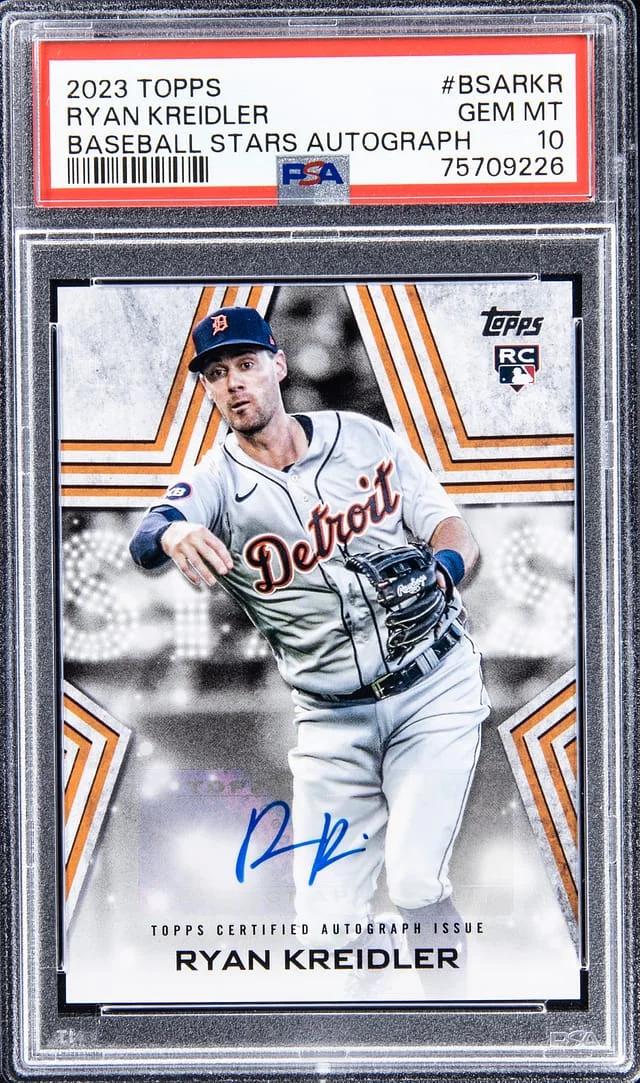2023 Topps Baseball Ryan Kreidler Stars Autograph #BSARKR card image
