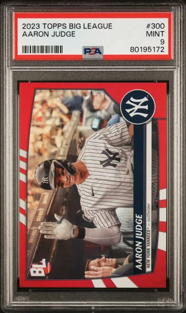 2023 Topps Big Aaron Judge League #300 card image