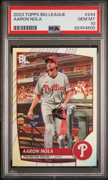 2023 Topps Big Aaron Nola League #244 card image