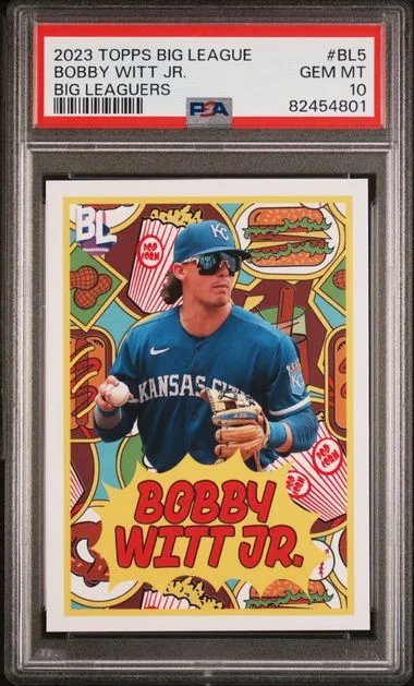 2023 Topps Big Bobby Witt Jr. League Topps Big Leaguers #BL-5 card image