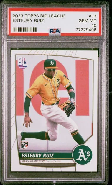 2023 Topps Big Esteury Ruiz League #13 card image