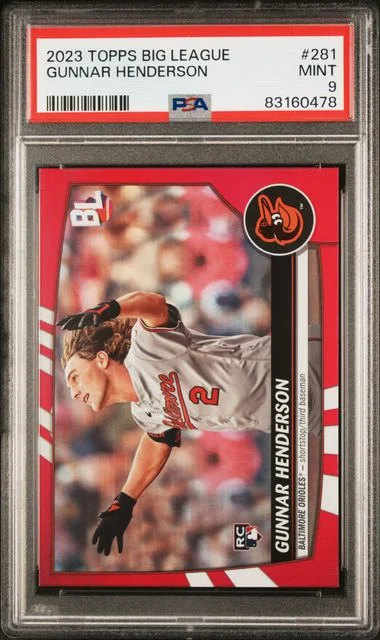 2023 Topps Big Gunnar Henderson League #281 card image
