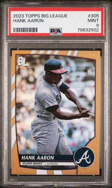 2023 Topps Big Hank Aaron League #305 card image