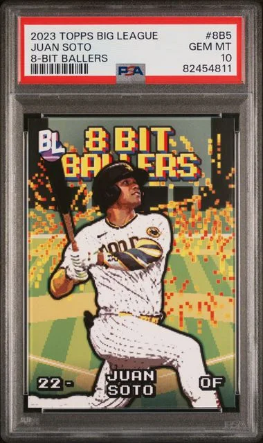 2023 Topps Big Juan Soto League 8-Bit Ballers #8B-5 card image