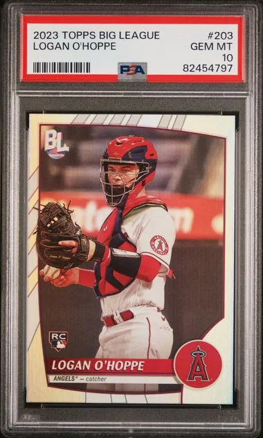 2023 Topps Big Logan O'Hoppe League #203 card image