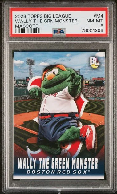 2023 Topps Big Wally The Green Monster League Mascots #M4 card image