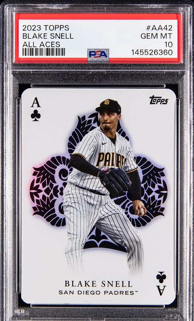 2023 Topps Blake Snell All Aces #AA-42 card image