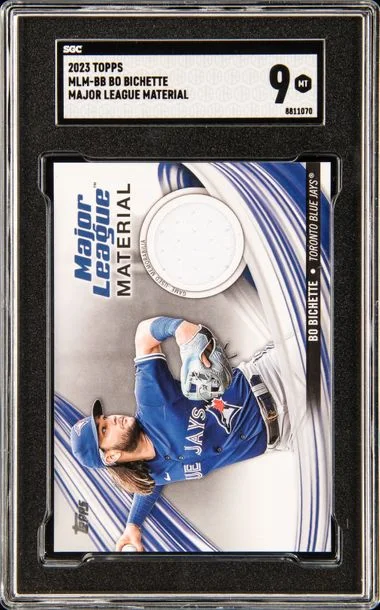 2023 Topps Bo Bichette Game-Used Major League Material #MLM-BB card image
