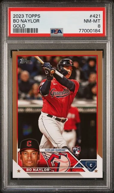 2023 Topps Bo Naylor #421 card image