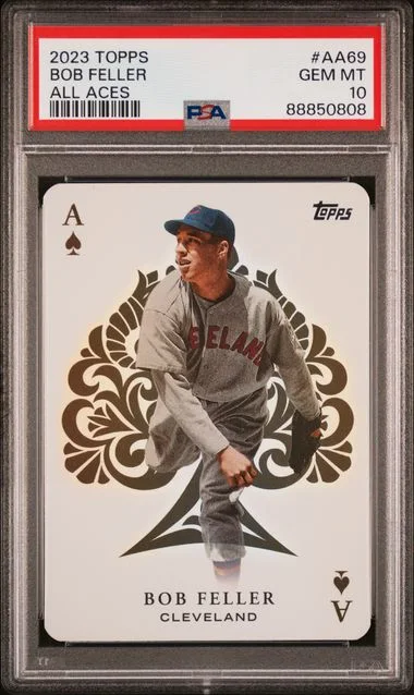 2023 Topps Bob Feller All Aces Update #AA69 card image