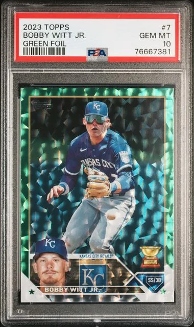 2023 Topps Bobby Witt Jr. #7 card image