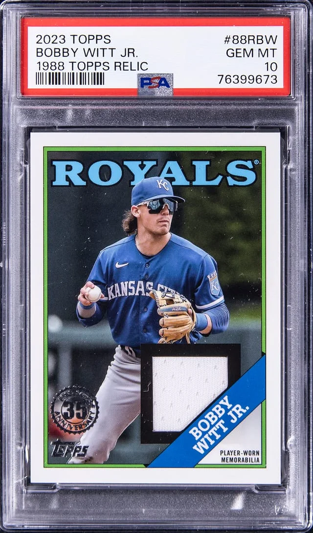 2023 Topps Bobby Witt Jr. 1988 Relic #88RBW card image