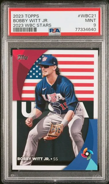 2023 Topps Bobby Witt Jr. 2023 World Baseball Classic Stars #WBC-21 card image