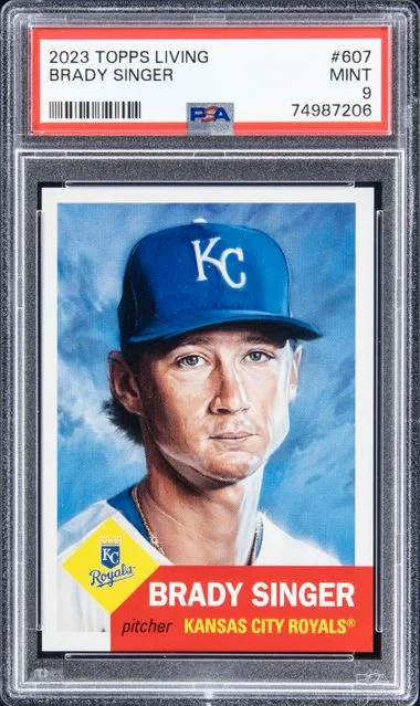 2023 Topps Brady Singer (/1378) Living #607 card image