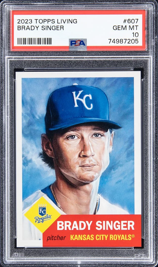 2023 Topps Brady Singer Living #607 card image