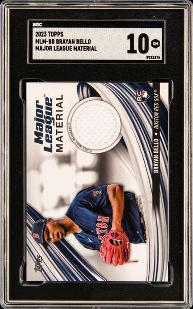 2023 Topps Brayan Bello Major League Material Relics Series 2 #MLM-BB card image
