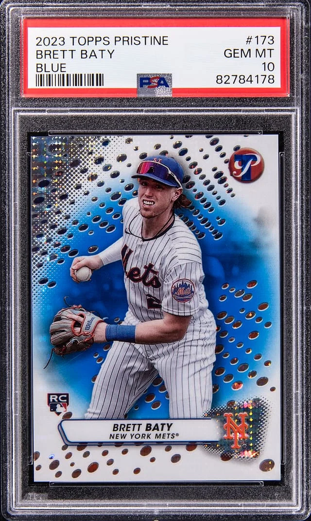 2023 Topps Brett Baty Pristine Blue #173 card image