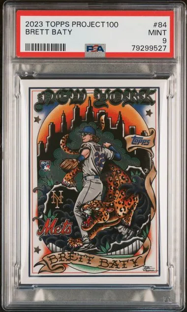 2023 Topps Brett Baty Project100 #84 card image