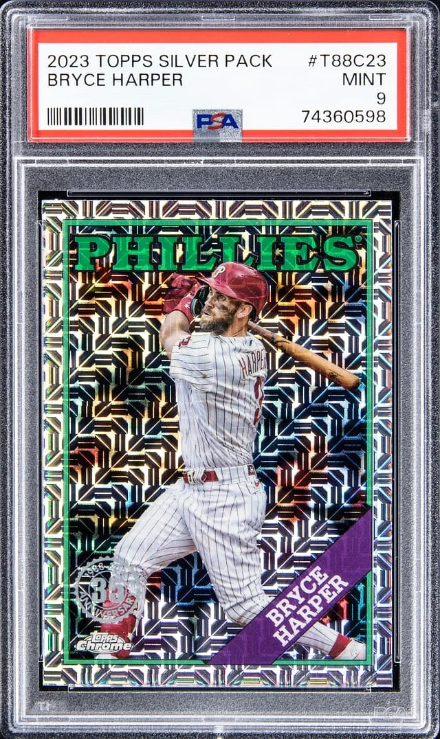 2023 Topps Bryce Harper Silver Pack #TBBC-23 card image