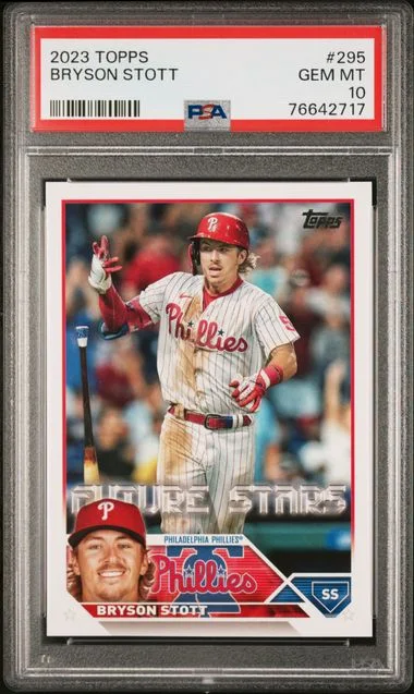2023 Topps Bryson Stott #295 card image