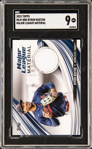 2023 Topps Byron Buxton Game-Used Major League Materials #MLM-BBX card image