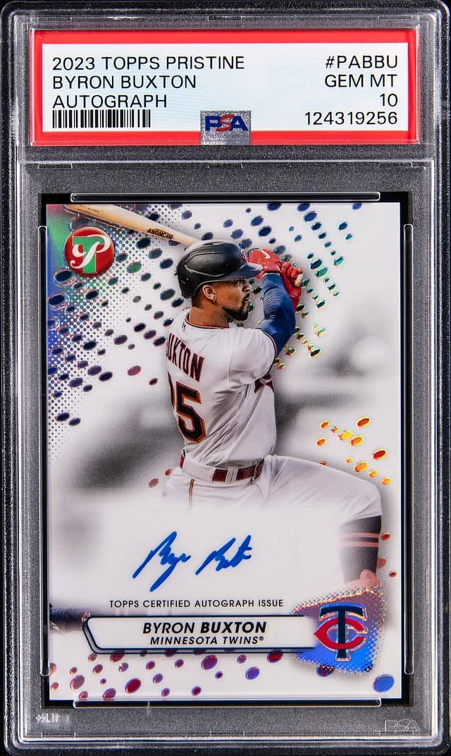 2023 Topps Byron Buxton Pristine Pristine Autograph #PA-BBU card image