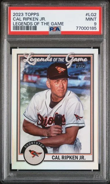 2023 Topps Cal Ripken Jr. Legends Of The Game #LG2 card image