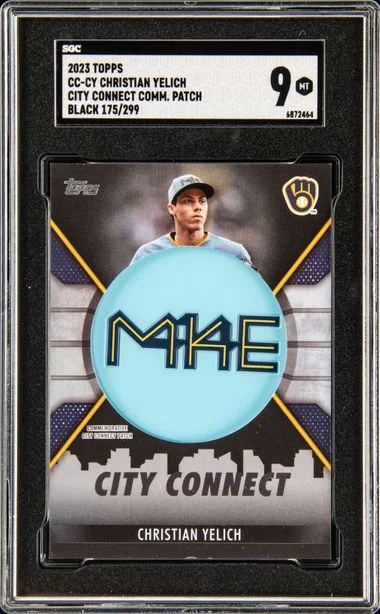 2023 Topps Christian Yelich City Connect Commemorative Patch #CC-CY card image