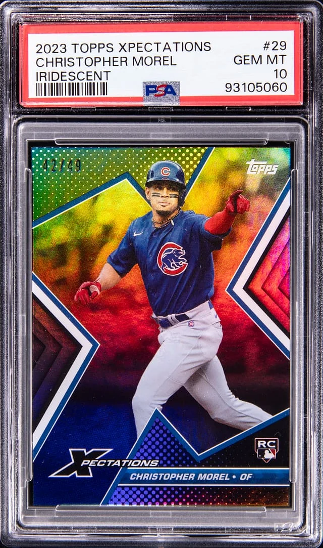 2023 Topps Christopher Morel Xpectations Iridescent #29 card image