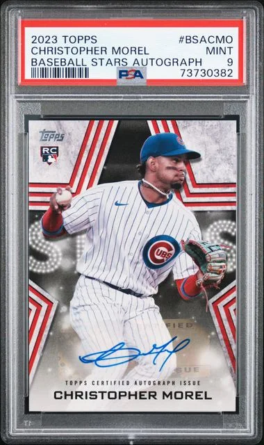2023 Topps Christopher Morel Stars Autographs #BSA-CMO card image