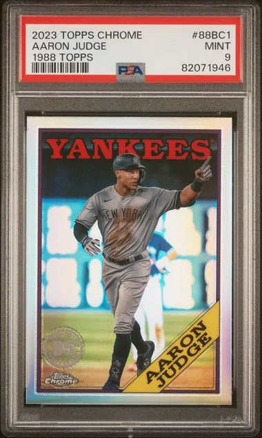 2023 Topps Chrome Aaron Judge 1988 Topps Baseball #88BC1 card image