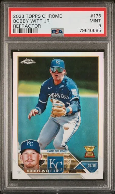 2023 Topps Chrome Bobby Witt Jr. #176 card image