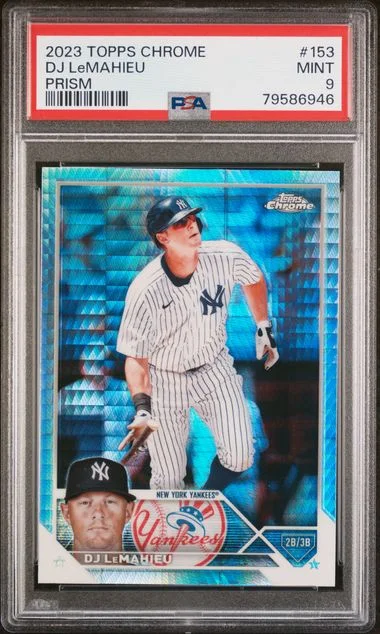 2023 Topps Chrome Dj Lemahieu Prism #153 card image