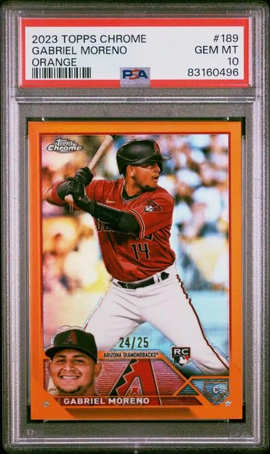 2023 Topps Chrome Gabriel Moreno Refractor #189 card image