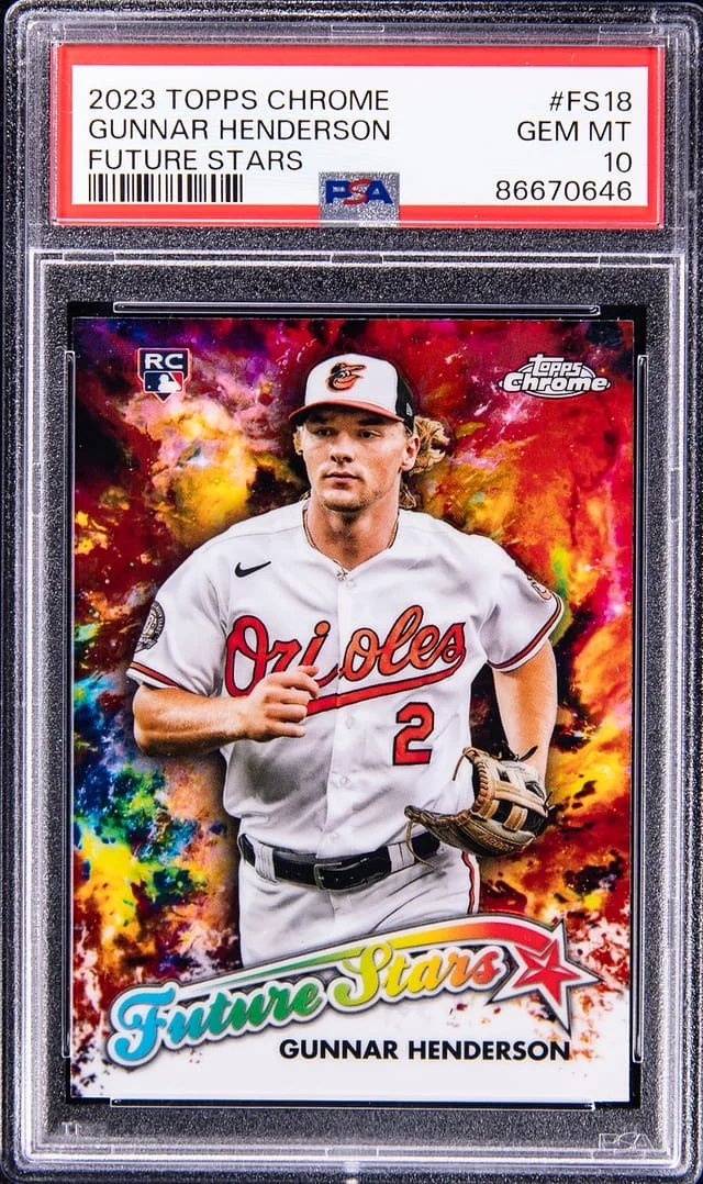 2023 Topps Chrome Gunnar Genderson Future Stars #FS-18 card image
