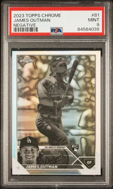 2023 Topps Chrome James Outman Refractor #81 card image