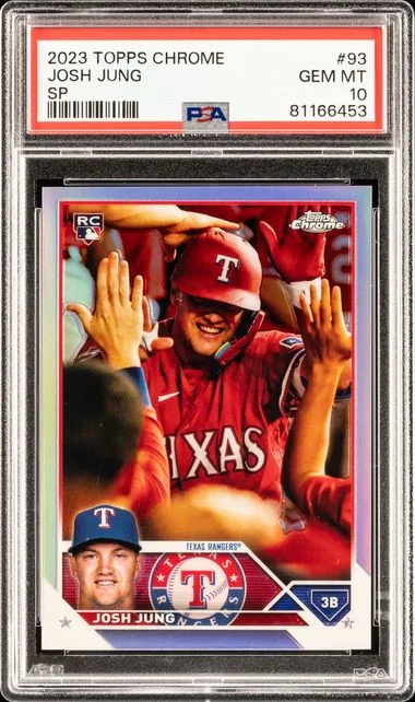 2023 Topps Chrome Josh Jung #93 card image