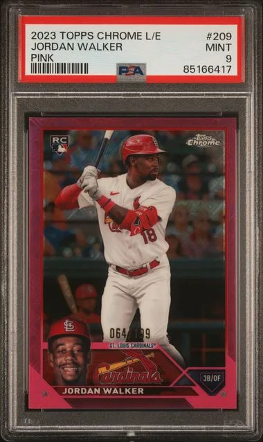 2023 Topps Chrome Logofractor Jordan Walker Edition #209 card image
