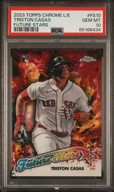 2023 Topps Chrome Logofractor Triston Casas Edition Future Stars #FS10 card image