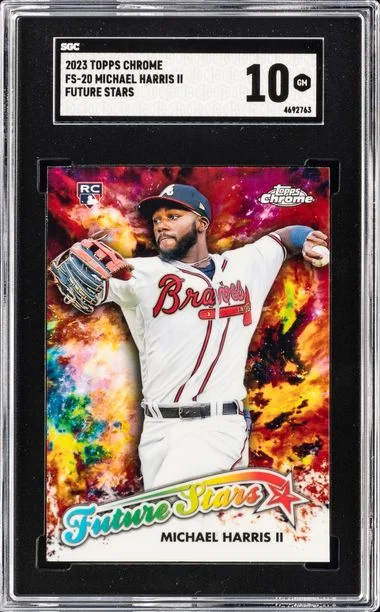 2023 Topps Chrome Michael Harris II Future Stars #Fs-20 card image