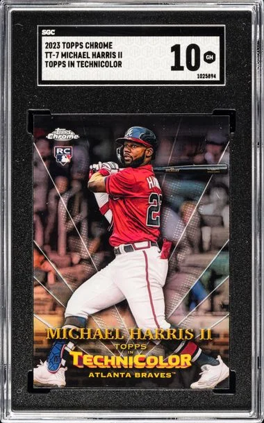2023 Topps Chrome Michael Harris II Topps In Technicolor #Tt-7 card image