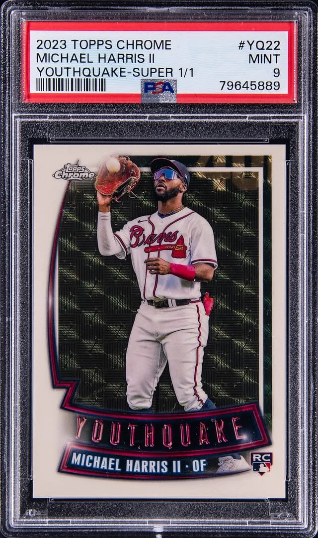 2023 Topps Chrome Michael Harris II Youthquake Super #YQ-22 card image